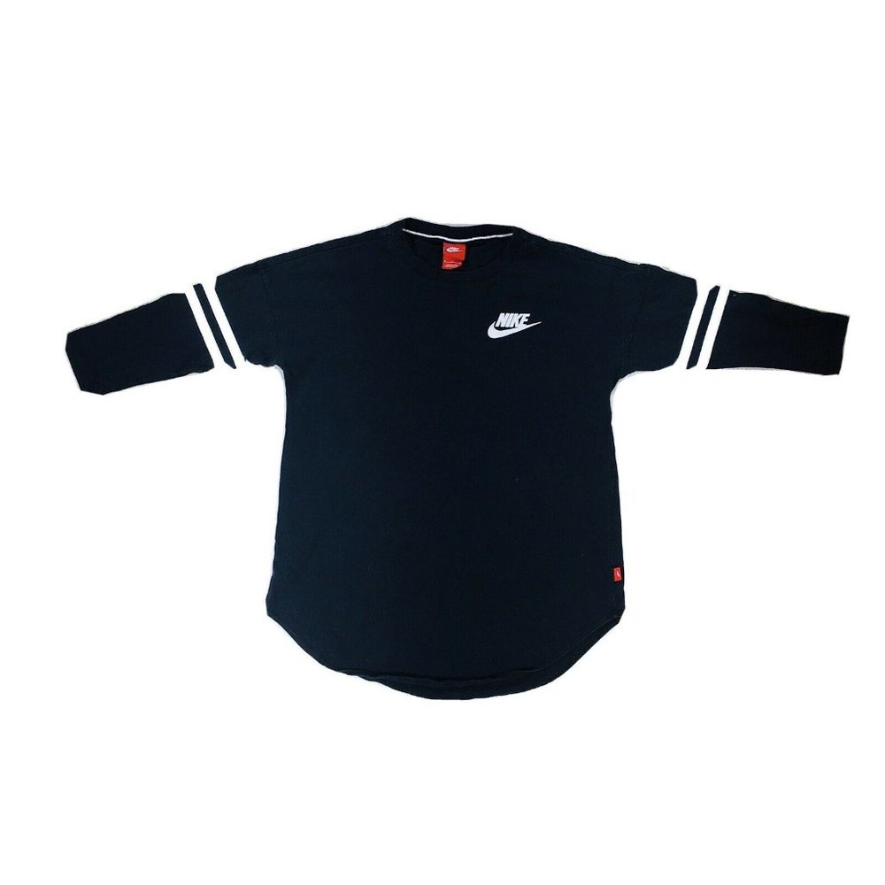 Vintage 90’s Y2K Red Label Nike Baseball Shirt Mid Sleeve Shirt Med Streewear